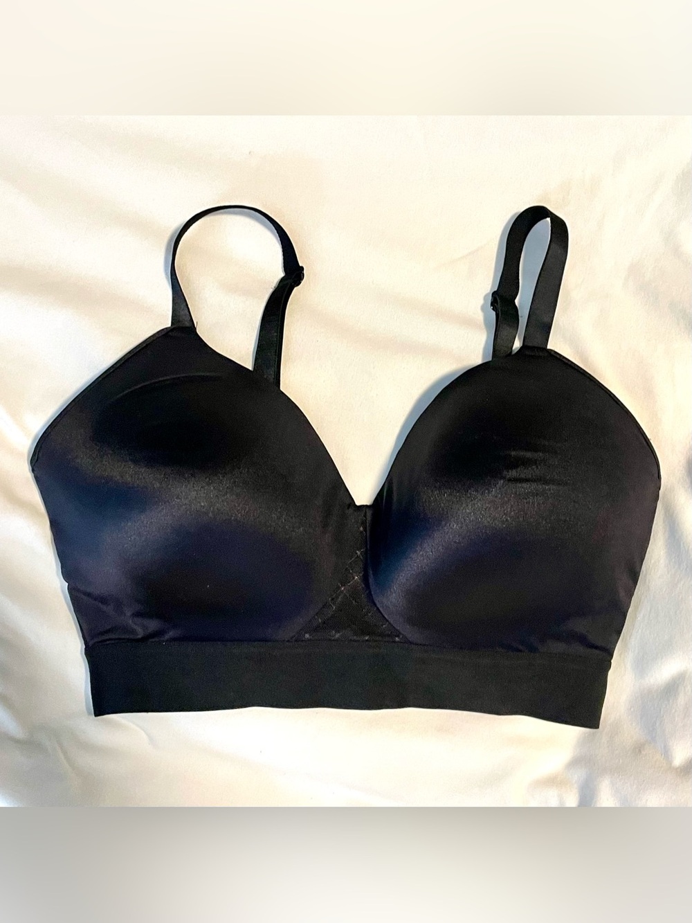 *NWOT* Bali One Smooth U~ Wirefree Bounce Control -Size 36DD- Black - DF3458